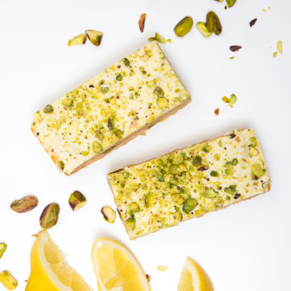 Lemon & Pistachio Blondie